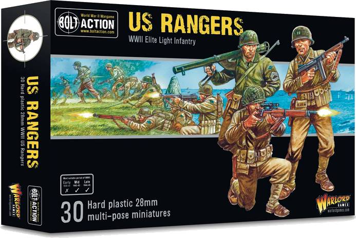 Bolt Action: US Rangers plastic box set