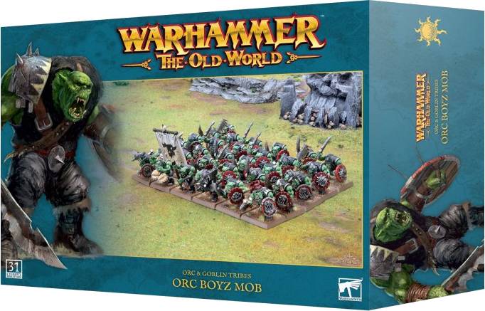 Warhammer The Old World - Orc and Goblin Tribes: Orc Boyz Mob
