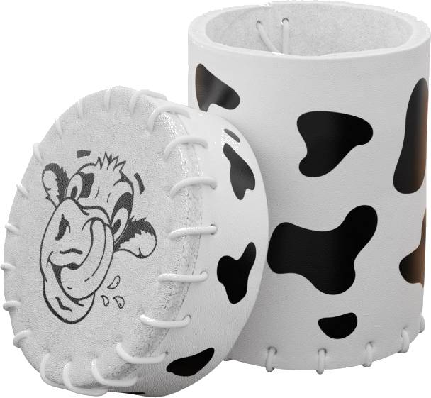 Kelímek na kostky - Cow
