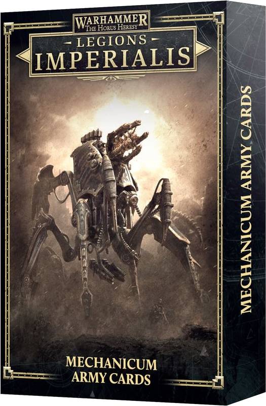 Horus Heresy: Legions Imperialis: Mechanicum Army Cards - EN