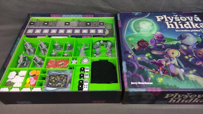 Plyšová hlídka v2 - Insert (černý, 0025) NENÍ HRA! Insert: Stuffed Fables