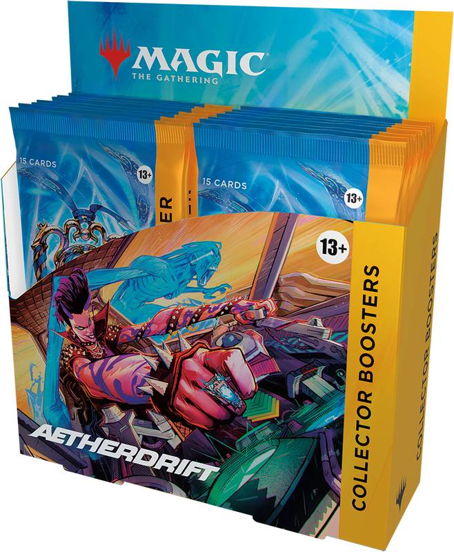 Magic: The Gathering Aetherdrift - Collector Booster Box (12 boosterů)