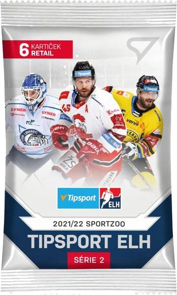 Hokejové karty SportZoo - Retail balíček Tipsport ELH 21/22 - 2. série