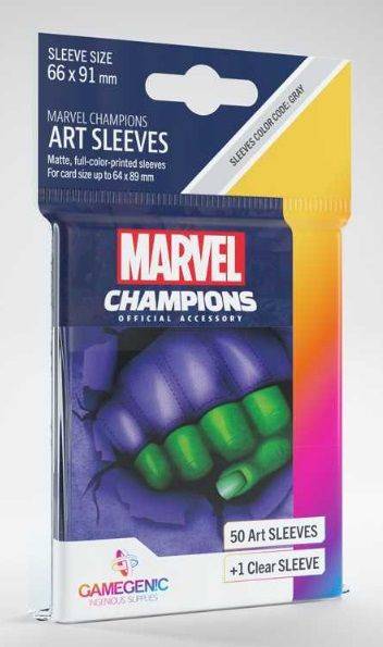 Marvel Champions Art Sleeves - She-Hulk (50+1 Sleeves)