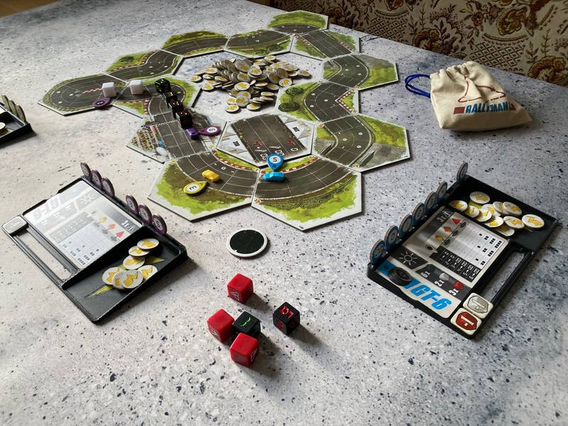 Rallyman GT - 3D držáky destiček vozů