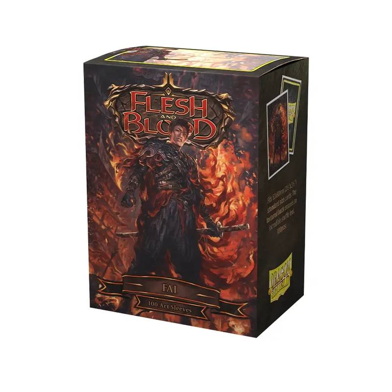 100ks Dragon Shield Art Obalů - Flesh and Blood Fai