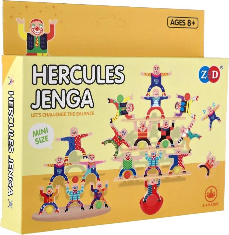 Balanční hra herkules jenga žlutá