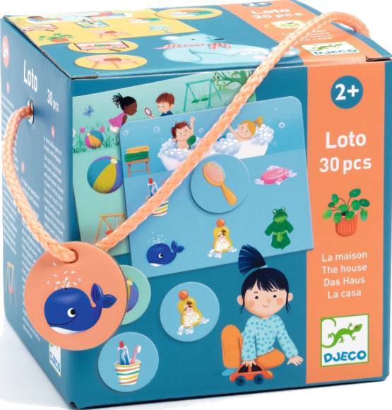 Loto Dům a zahrada - paměťová hra pro nejmenší