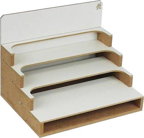 Stojan a modul na barvy (3 police o délce 20 cm)