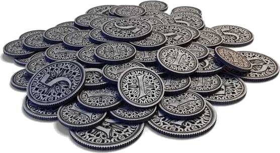 Oathsworn: Into The Deepwood - Metal Coins