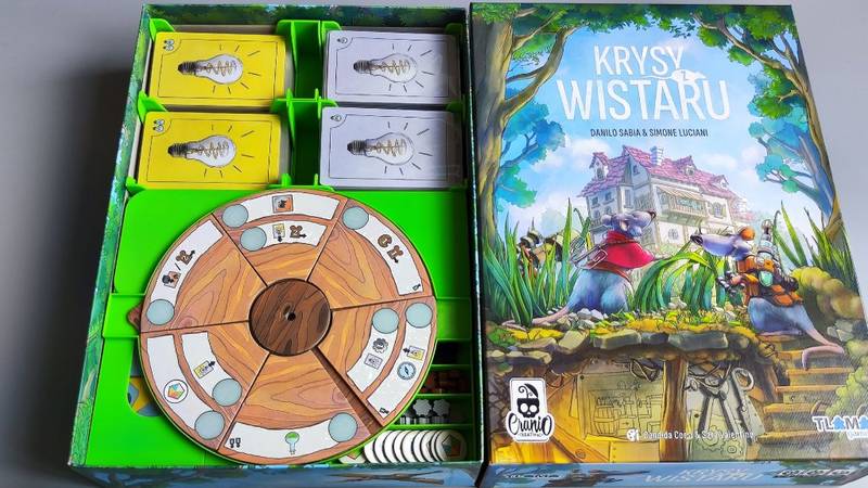 Krysy z Wistaru - Insert (černý, 0062) NENÍ HRA! Insert: Rats of Wistar