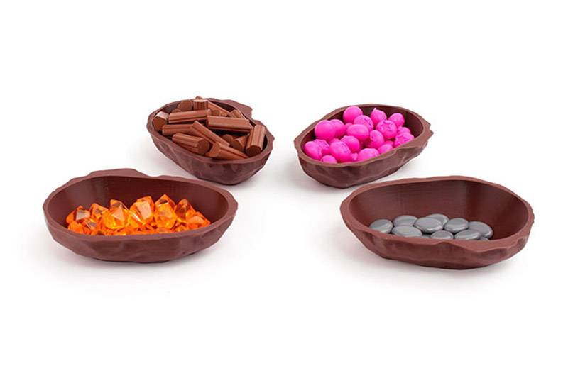 Miska (ořech) např. pro hru Divukraj