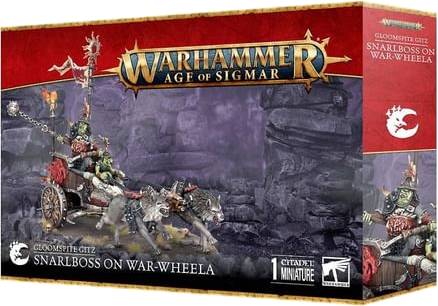 Warhammer Age of Sigmar: Gloomspite Gitz - Snarlboss on War-Wheela