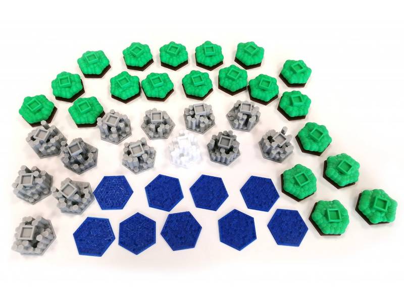 Mars: Teraformace - Sada 3D dílků