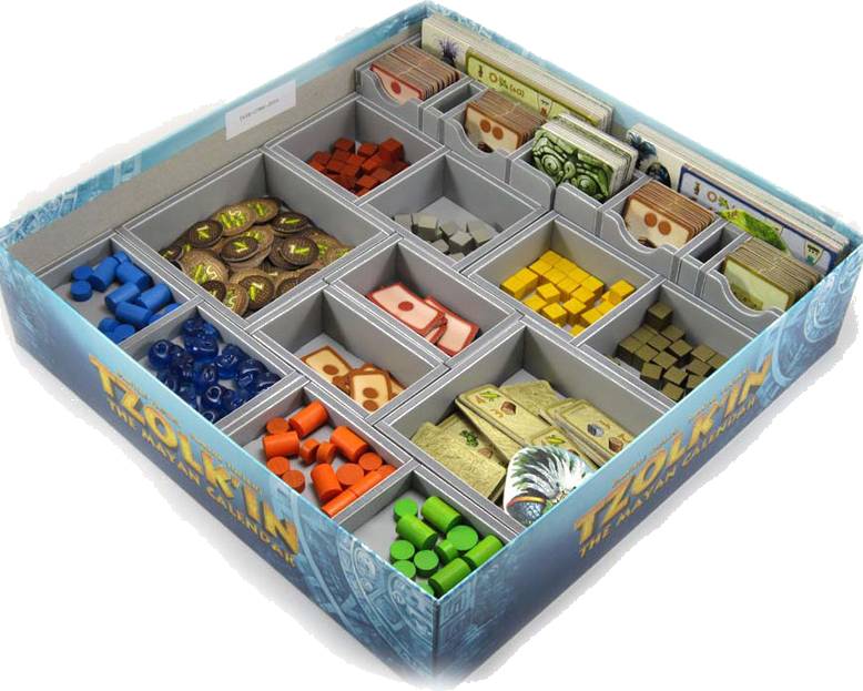 Foamcore pořadač pro Tzolk´in