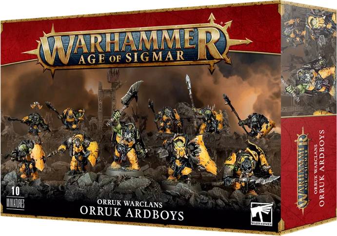 Warhammer Age of Sigmar: Orruk Warclans - Orruk Ardboyz