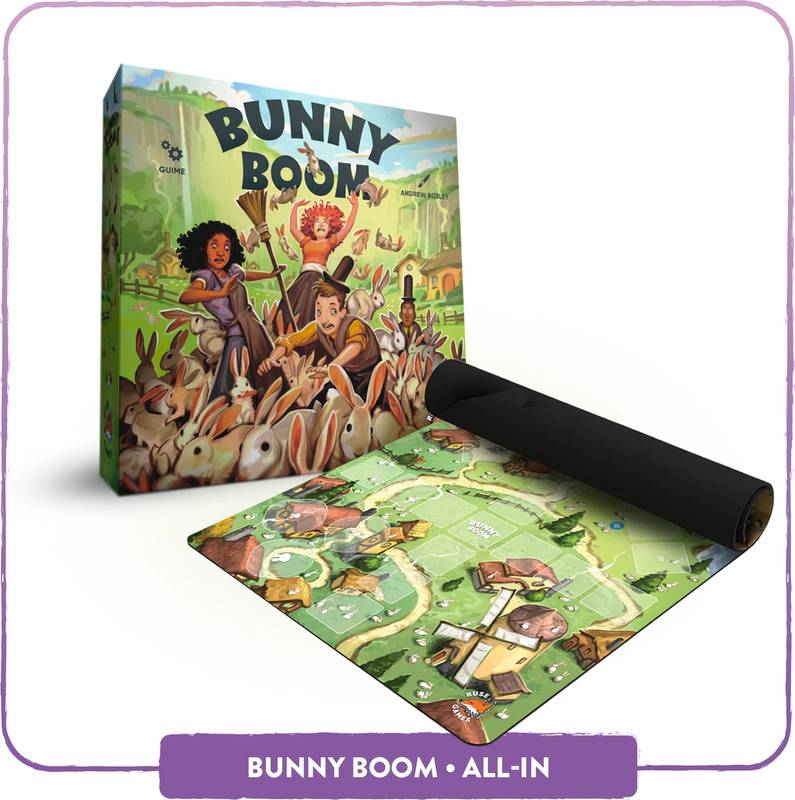 Bunny Boom (all-in pledge) Obsahuje playmat a exklusivní promo balíček karet