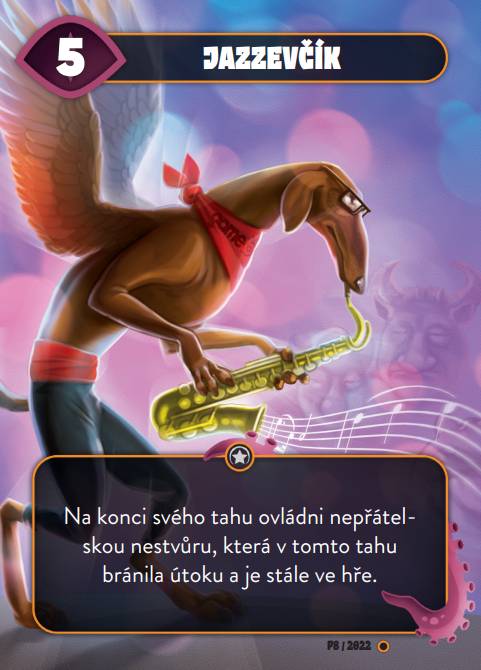 Mozkožrout - Jazzevčík - opravená karta