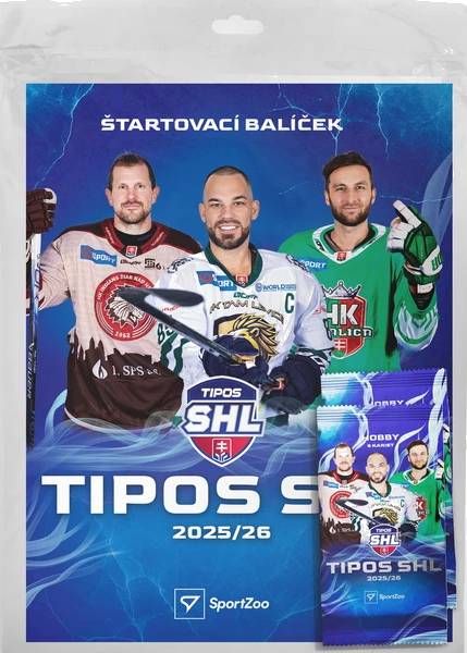 Hokejové karty SportZoo Tipos SHL 2025/26 Startovací balíček