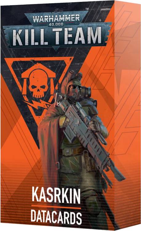 Warhammer 40,000 - Kill Team: Kasrkin - Datacards