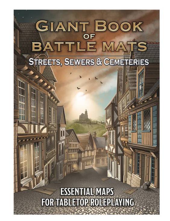 Giant Book of  Battle Mats - Streets, Sewers & Cemeteries