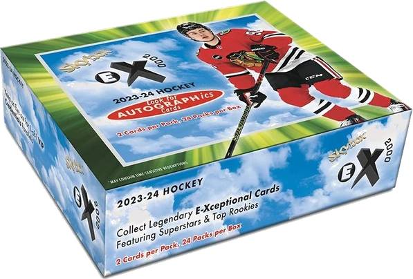 Hokejové karty 2023-24 Upper Deck Skybox E-X 2000 Hockey Hobby Box