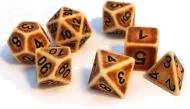 Dice Set Antique: Brown (7)