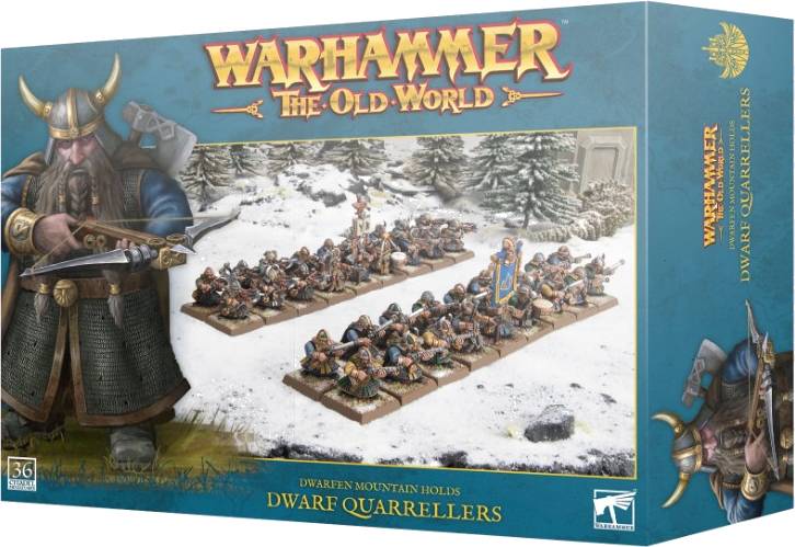 Warhammer The Old World - Dwarfen Mountain Holds: Dwarf Quarrellers