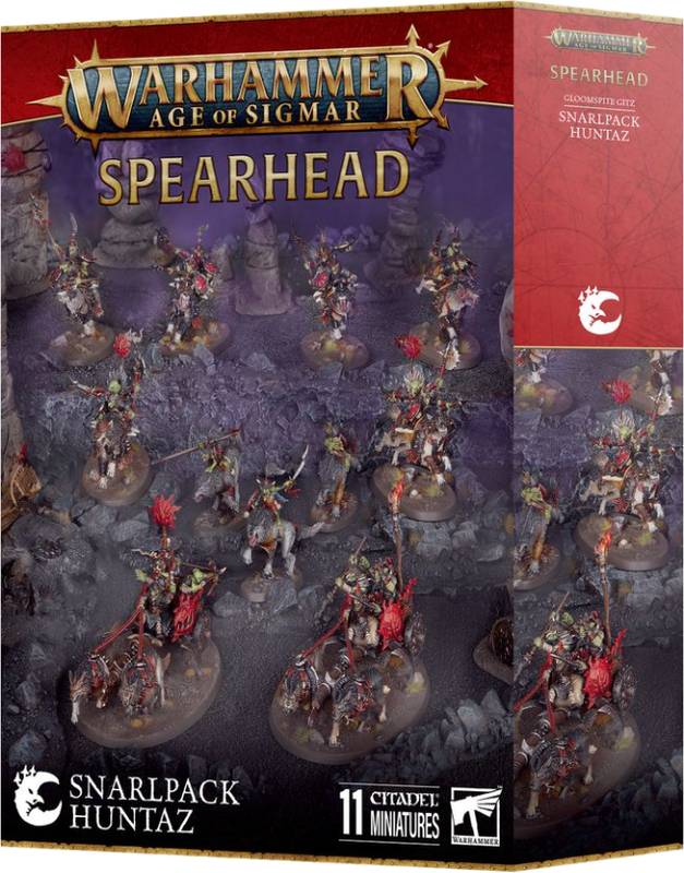 Warhammer Age of Sigmar - Spearhead: Gloomspite Gitz - Snarlpack Huntaz