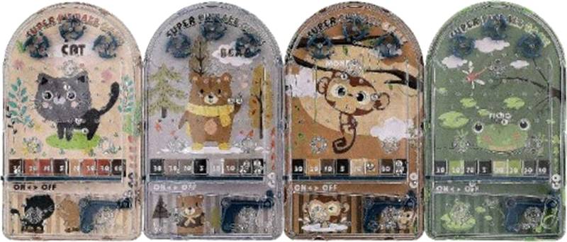 Pinball cvrnkací hlavolam s motivem zvířátka