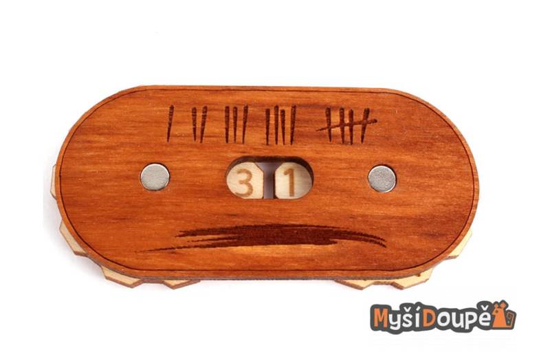 Univerzální počitadlo bodů - mahagonové