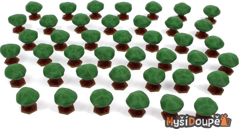 Divoká Amazonie - Stromy Varianta: Malá sada