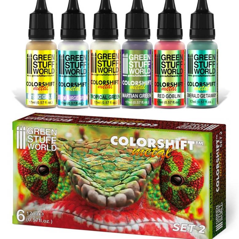 Green Stuff - Paint Set - Chameleon 2