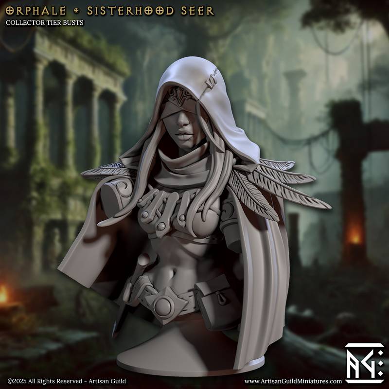 Orphale - Sisterhood Seer (bust) Veiled Sisterhood
