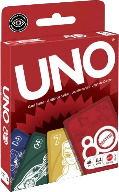UNO 80. výročí Mattel
