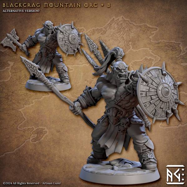 Orc - Blackrog Mountain Orc B Blackrog Orc