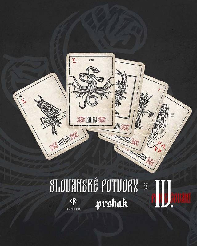 Slovanské potvory 4 - karty, rozšíření pro Prshak