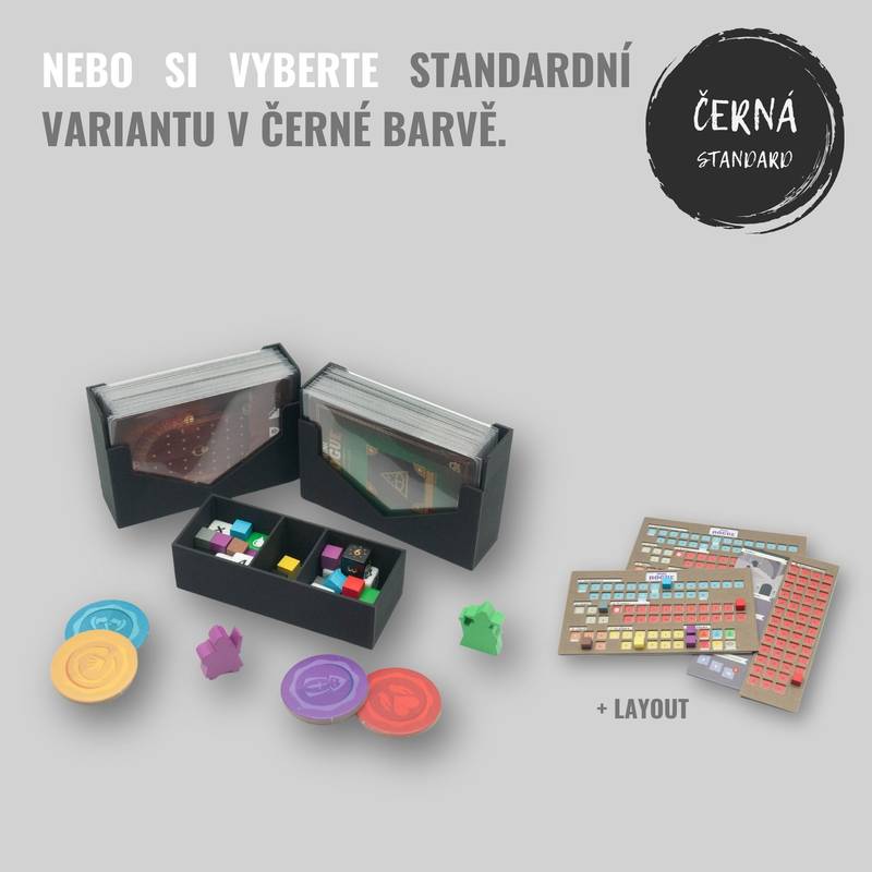 Mini Rogue - INSERT do hry (79373) Barva: Černá NENÍ HRA! Insert do deskové hry - Neobsahuje hru!