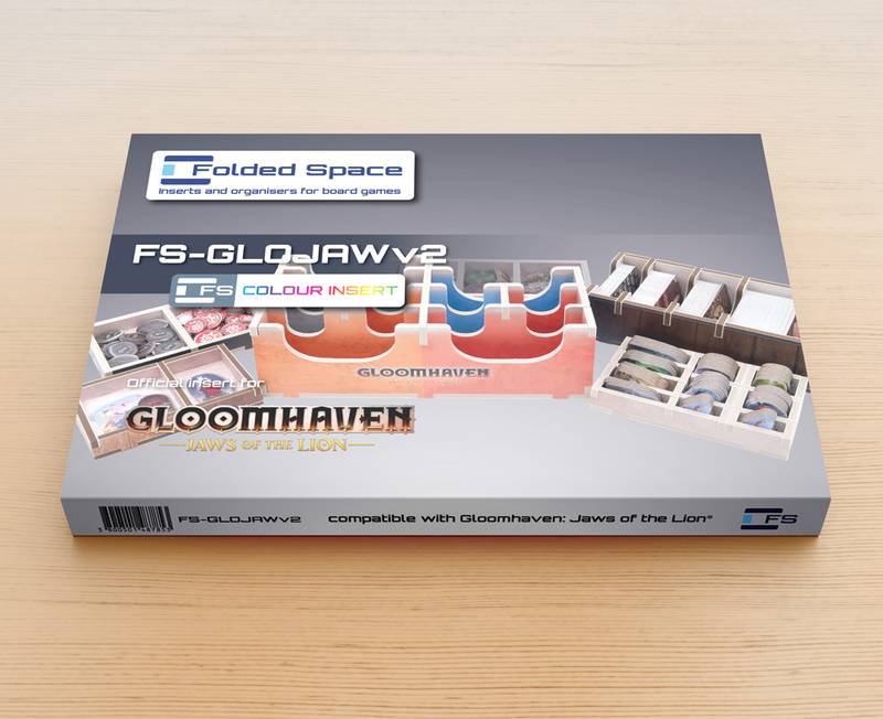 Gloomhaven: Jaws of the Lion Insert - barevná verze