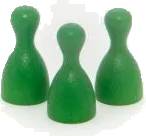 Hrací figurka malá – tmavě zelená