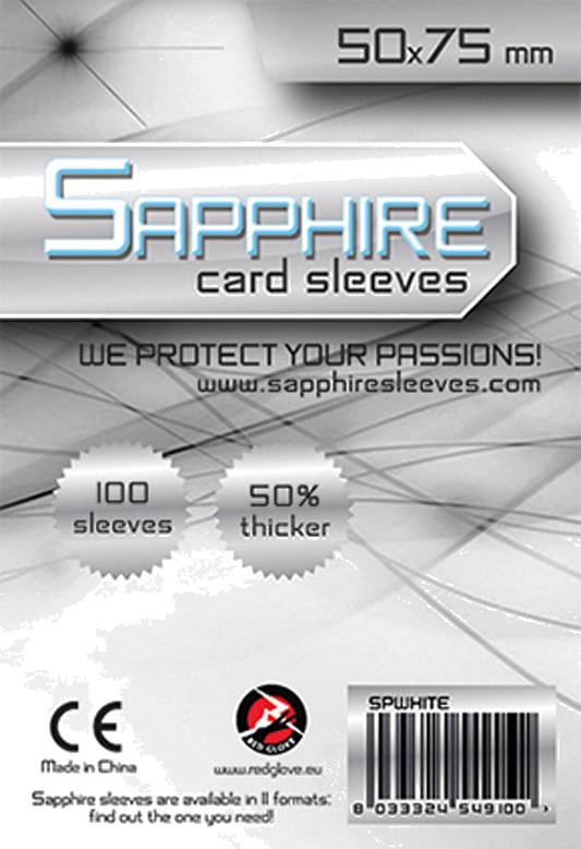 Obaly na karty 50 x 75 mm Sapphire