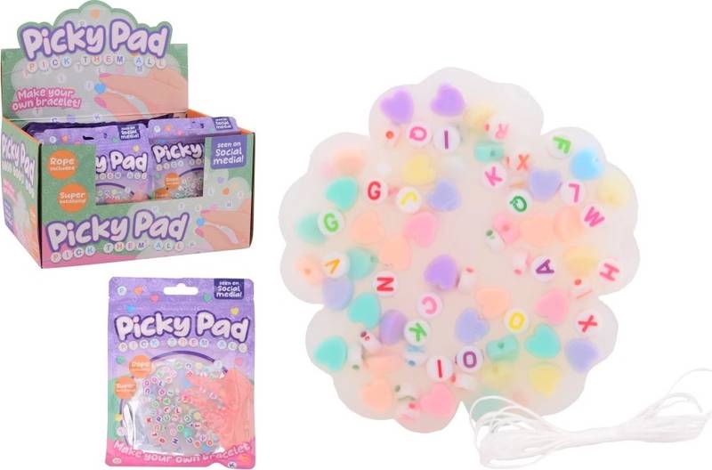 Vymáčkávací podložka s korálky