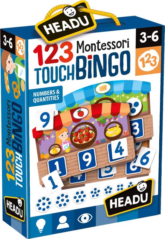 Montessori Hmatové bingo