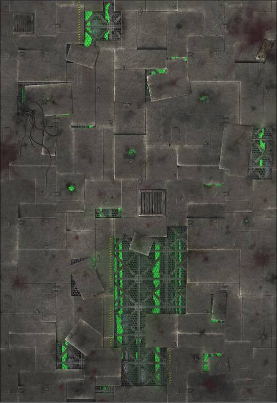 Herní podložka 44"x30" (112x76 cm) - různé motivy Varianta: Chem Zone