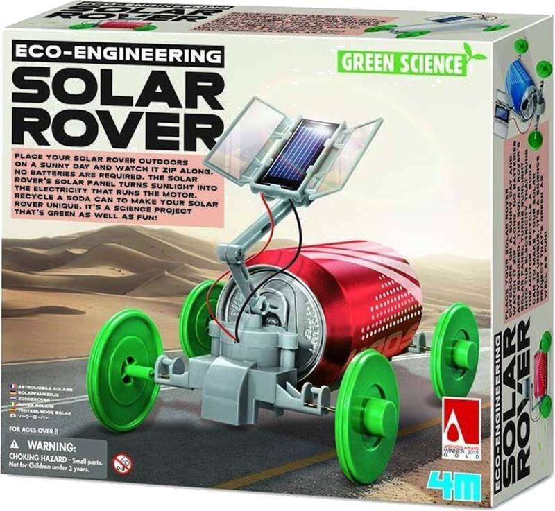 Kidzlabs solární vozítko z plechovky