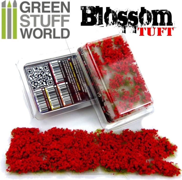 Green Stuff - Blossom Tuft - Red