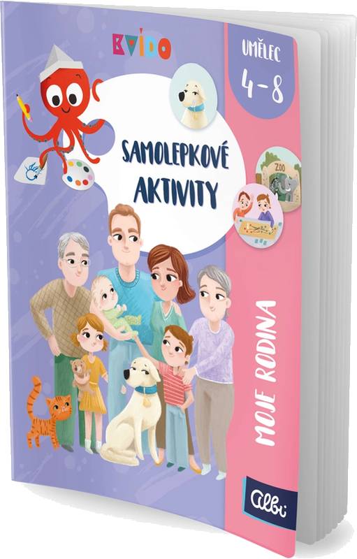 Samolepkové aktivity - Moje rodina