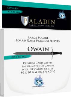 Obaly na karty Paladin - Owain - 80 x 80 mm 55 ks