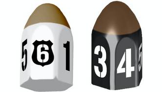 Tiny Epic Crimes: 6 Pack Bullet Dice