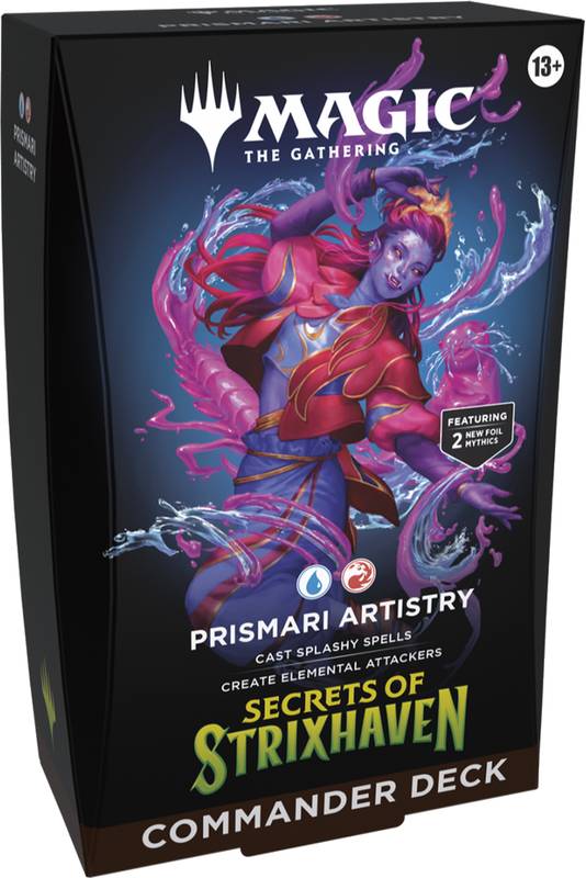 Magic The Gathering - Secrets of Strixhaven Commander Deck Varianta: Prismari Artistry